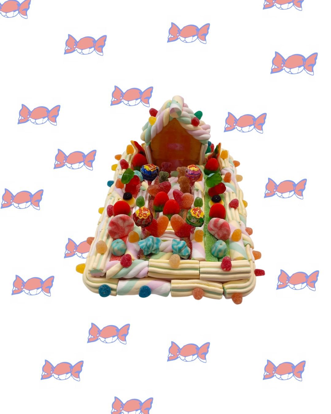 TARTA DE GOLOSINAS SERIE 1000 MODELO 2